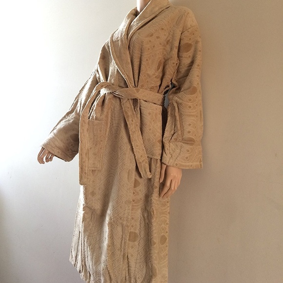 Bathrobe + 2 Body Towels %100 TURKISH COTTON - Picture 2 of 6